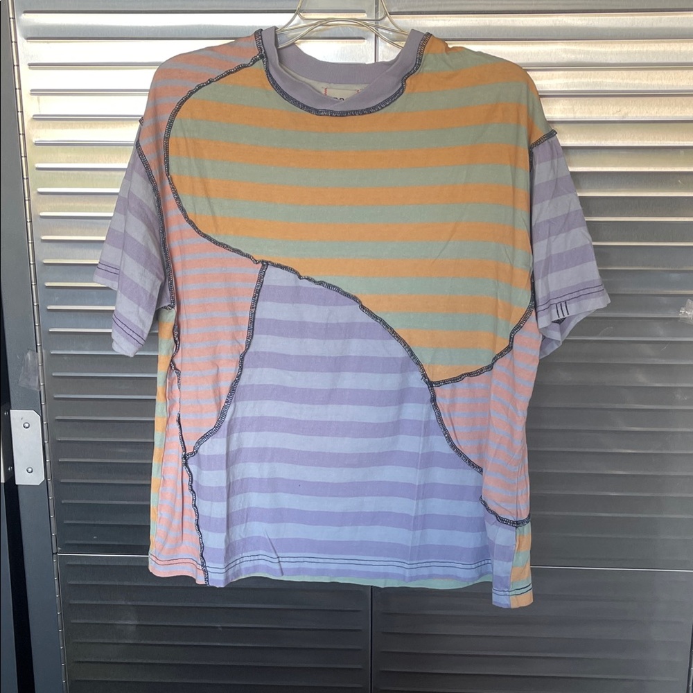 BDG Pastel Striped Tee